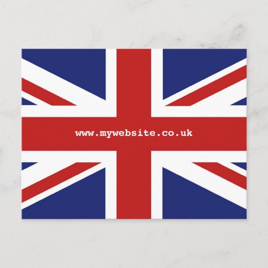 Union Jack Briefkaart (Voorkant)