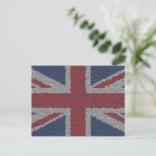 Union Jack Briefkaart (Staand voorkant)
