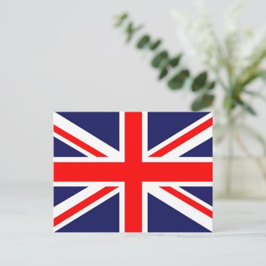 Union Jack Briefkaart (Staand voorkant)