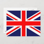 Union Jack Briefkaart (Voorkant / Achterkant)