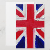 Union Jack Briefpapier (Voorkant / Achterkant)