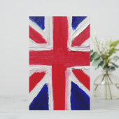 Union Jack Briefpapier (Staand voorkant)