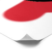 Union Jack Brit scooter Poster (Hoek)