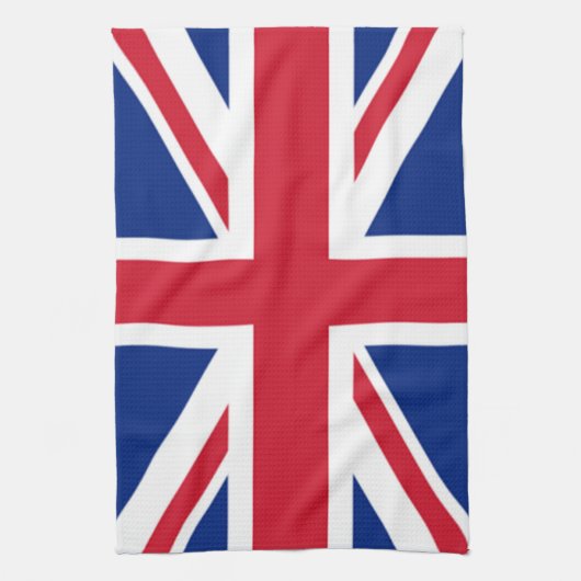 Union Jack British England Tea Kitchen Towel Theedoek (Verticaal)