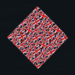 Union Jack British England UK Flag Bandana<br><div class="desc">* Landvlag van de Britse Union Jack (Groot-Brittannië): Lagen, op lagen van de Britse vlag die zijn gemaakt met een grijze stijl, of versleten blik. * Twee maten beschikbaar. * Ideaal voor huisdieren en hun eigenaars! * Voeg een foto en/of een tekst toe om te personaliseren. * Klik op de...</div>