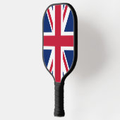 Union Jack British England vlag England Geschieden Pickleball Paddle (Links)