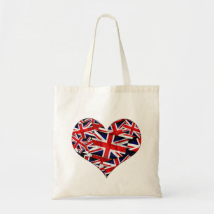 Union Jack British England Vlag Tote Bag