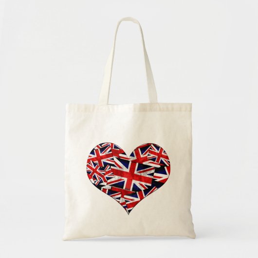 Union Jack British England Vlag Tote Bag (Voorkant)