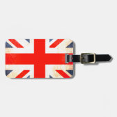 Union Jack British flag bagagelabel (Voorkant horizontaal)