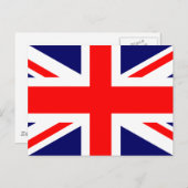 Union Jack British Flag Briefkaart (Voorkant / Achterkant)