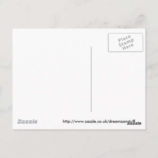 Union Jack British Flag Briefkaart (Achterkant)