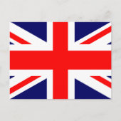 Union Jack British Flag Briefkaart (Voorkant)
