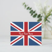 Union Jack British Flag Briefkaart (Staand voorkant)