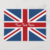 Union Jack British Flag Briefkaart (Voorkant)