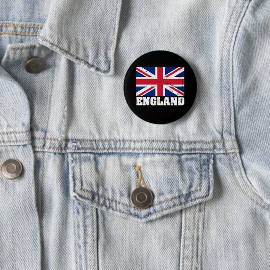 Union Jack British Flag Button (In situ)