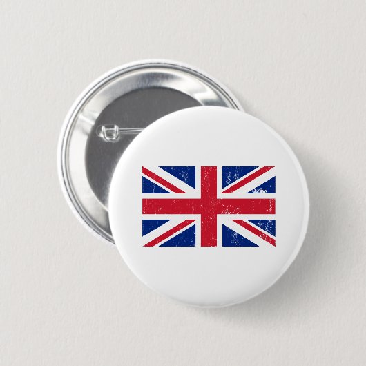 Union Jack British Flag Button (Voorkant /achterkant)