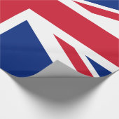 Union Jack British Flag Cadeaupapier (Hoek)
