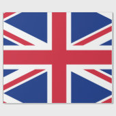 Union Jack British Flag Cadeaupapier (Vlak)