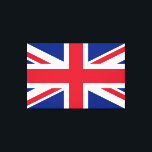 Union Jack ~ British Flag Canvas Afdruk<br><div class="desc">Vlag van het Verenigd Koninkrijk van Groot-Brittannië en Noord-Ierland. Een symbool van Groot-Brittannië en het vroegere Rijk.</div>