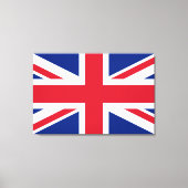 Union Jack ~ British Flag Canvas Afdruk (Voorkant)