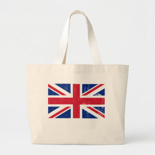 Union Jack British Flag Canvas tas