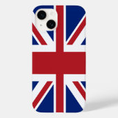 Union Jack British Flag Case-Mate iPhone Case (Achterkant)