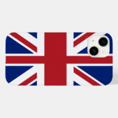 Union Jack British Flag Case-Mate iPhone Case (Achterkant (horizontaal))