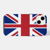 Union Jack British Flag iPhone Hoesje (Achterkant horizontaal)