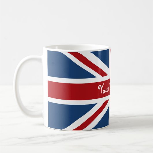 Union Jack British Flag Koffiemok (Links)