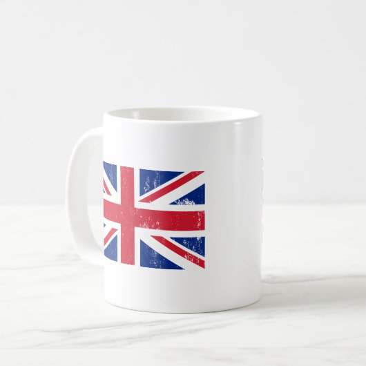 Union Jack British Flag Mok (Voorkant links)