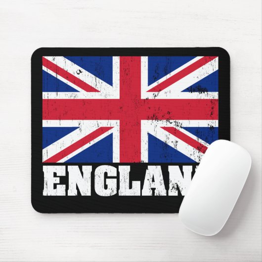 Union Jack British Flag Mousepad Muismat (Met muis)