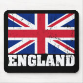 Union Jack British Flag Mousepad Muismat (Voorkant)