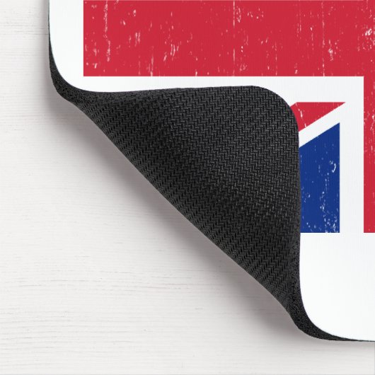 Union Jack British Flag Mousepad Muismat (Hoek)