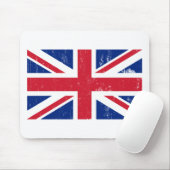 Union Jack British Flag Mousepad Muismat (Met muis)