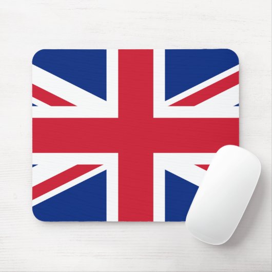 Union Jack ~ British Flag Muismat (Met muis)