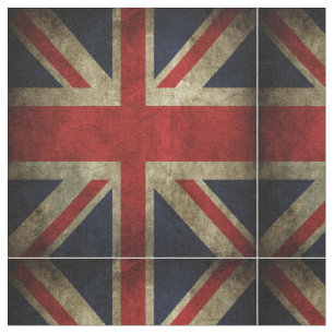 Union Jack British Flag of England Wales Stof