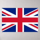 Union Jack ~ British Flag Poster (Voorkant)