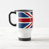 Union Jack British Flag Reisbeker (Links)