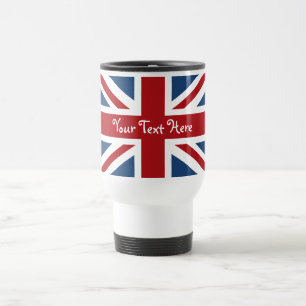 Union Jack British Flag Reisbeker