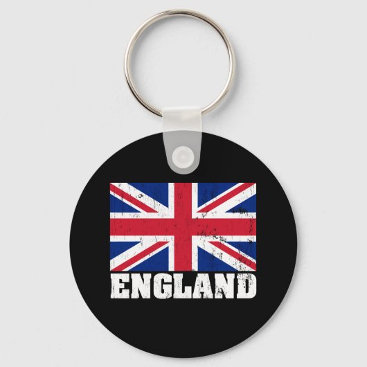 Union Jack British Flag Sleutelhanger (Voorkant)