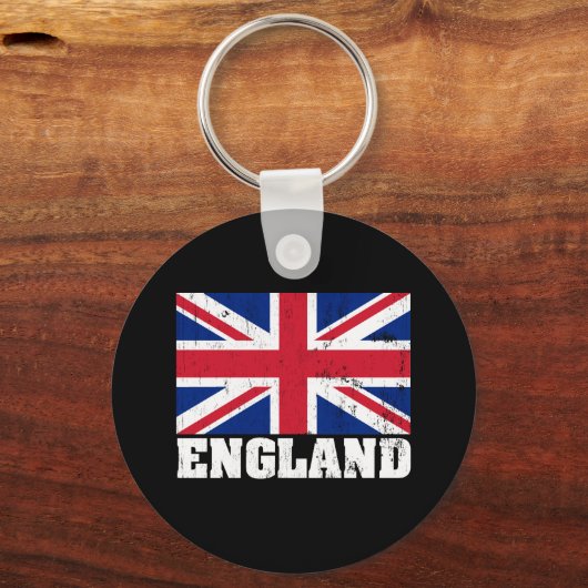 Union Jack British Flag Sleutelhanger (Voorkant)