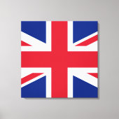 Union Jack ~ British Flag - Square Canvas Afdruk (Voorkant)
