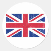 Union Jack British Flag Sticker (Voorkant)