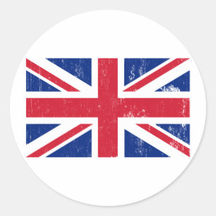Union Jack British Flag Sticker