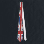 Union Jack British Flag Stropdas<br><div class="desc">Het ontwerp van de zijde Style British Union Jack in rood wit en blauw,  groot geschenk voor elke liefhebber van de Britse cultuur,  de Britse cultuur</div>