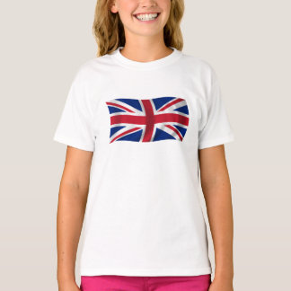 Union Jack British flag t shirt