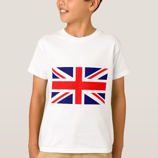 Union Jack British Flag T-shirt (Voorkant)