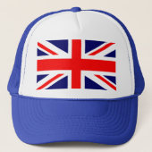 Union Jack British Flag Trucker Pet (Voorkant)