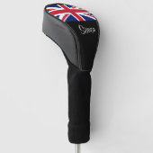 Union Jack British Flag UK Golf Head Hoesje Golfheadcover (Schuin)