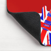 Union Jack British Guitar Art. 2 Muismat (Hoek)